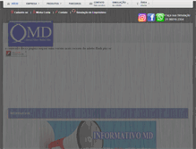 Tablet Screenshot of mdfinanceira.com.br